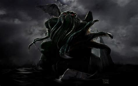 Cthulhu Lovecraft Hd Wallpaper Pxfuel