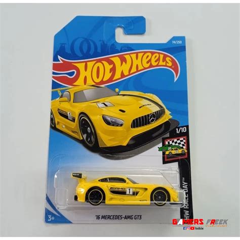 Promo Murah Hot Wheels Hw Mercedes Amg Gt Hotwheels Yellow