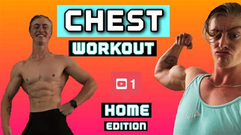 Home Chest Workout 2 Weeks Out Vlog 1 Youtube