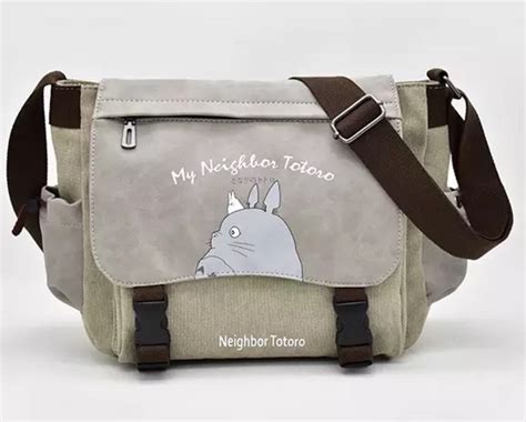 Totoro Messenger Bag Anime Messenger Bag Side Shoulder Bag - Etsy