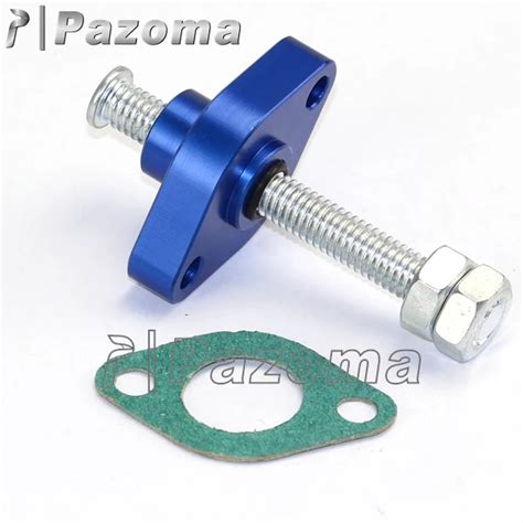 Aliexpress Buy Aluminium Blue Manual Adjuster Cam Timing Chain