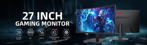 Hkc K X P Fast Hz Curved Gaming Monitor Amd Sync