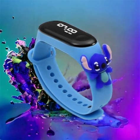 Zegarek Led Dla Dzieci Smartband Stich Sklep Camilito Pl