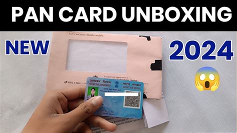 Pan Card Unboxing 2024 Nsdl Pan Card Unboxing Pan Card Apply Online