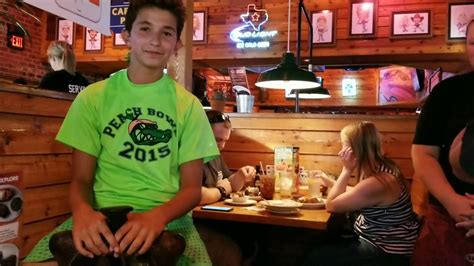 Christophers Birthday Texas Roadhouse Youtube