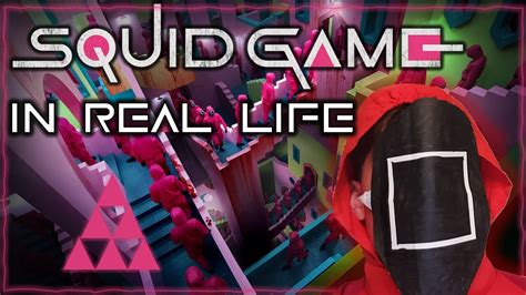 SQUID GAME IN REAL LIFE Challenge DIY outfit rotes Licht grünes