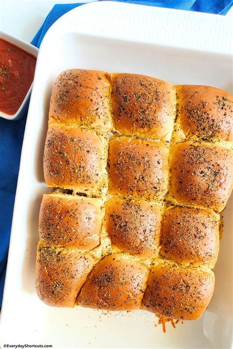 Baked Chicken Parmesan Sliders Everyday Shortcuts