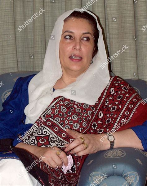 Benazir Bhutto Former Prime Minister Chairperson Editorial Stock Photo - Stock Image | Shutterstock