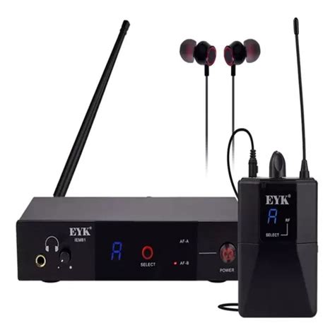 Monitor In Ear Eyk - Retorno Sem Fio - 3 Bodypacks | Parcelamento sem juros