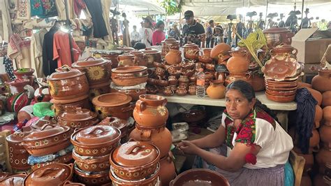 Uruapan Tianguis Artesanal Domingo De Ramos Youtube