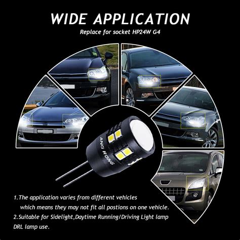 Hp W G Smd Led Car Side Daytime Running Light Bulb Citro N C