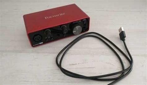 Focusrite scarlett solo 3rd gen Festima Ru Мониторинг объявлений