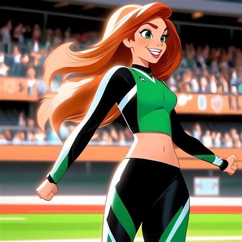 Kim Possible Cheerleader Cartoon 9 By Quantumreel On Deviantart