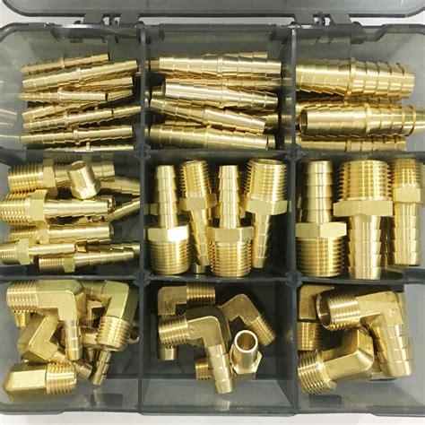 Buy Legines Brass Hose Barb Fittings Assortment Kits Splicer Male