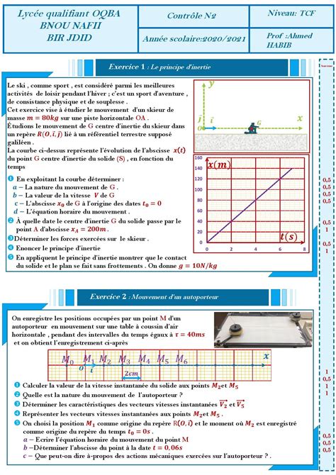 Devoirs N Physique Tronc Commun Fran Ais Hot Sex Picture