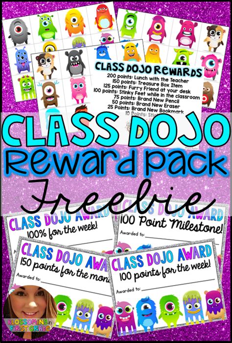 Class Dojo Rewards Chart Printable Templates Free