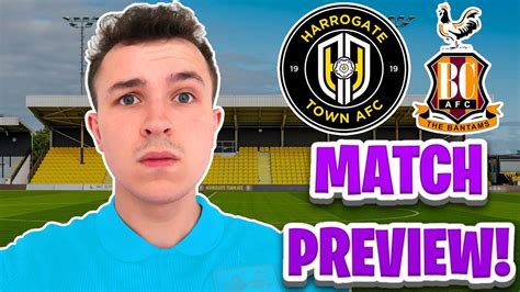 Harrogate Town Vs Bradford City Match Preview Game Week 39 League 2