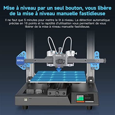 Geeetech Mizar M Imprimante D Fdm Mise Niveau Automatique Avec