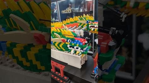 Lego Dragons By Zack Wayne Macasaet On Display At Bricks Minifigs