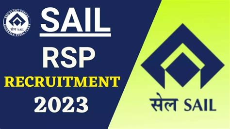 SAIL RSP Recruitment 2023 Notification Out For 06 Post Apply Online