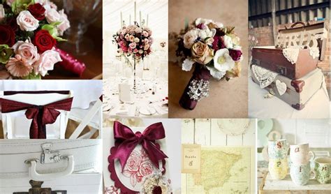 The Wedding Decorator Spanish Burgundy Wedding Inspiration