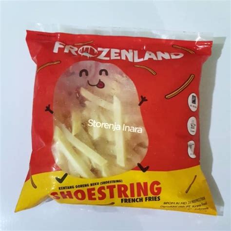 Jual Kentang Frozenland Shoestring Gr Shopee Indonesia