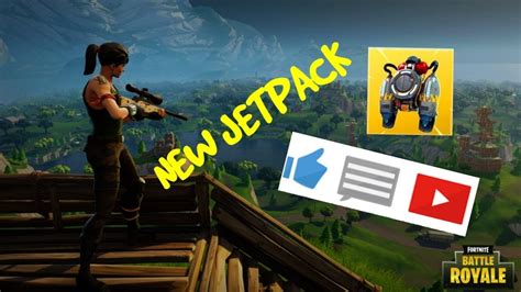 New Jetpack Coming To Fortnite Battle Royale Winning Gameplay Youtube