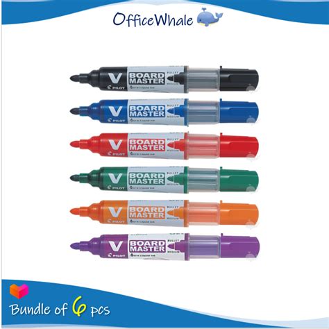 Pilot V Board Whiteboard Marker Medium Bullet Tip Bundle Deal