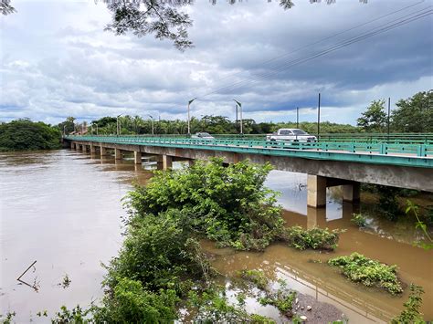 Após fortes chuvas nível do Rio Longá atinge cota de alerta em Esperantina