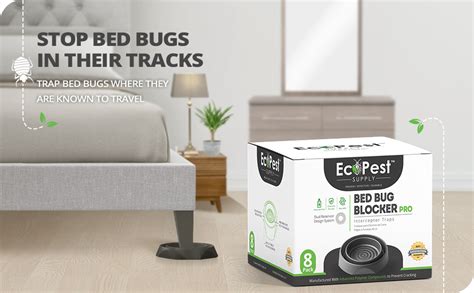 Bed Bug Interceptors 4 Pack Bed Bug Blocker Pro Interceptor Traps