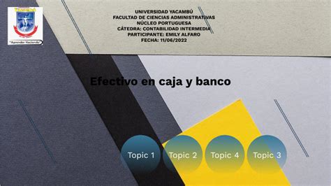 Efectivo En Caja Y Banco By Emily Alfaro On Prezi