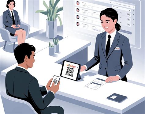 How QR Code Visitor Management Systems Work