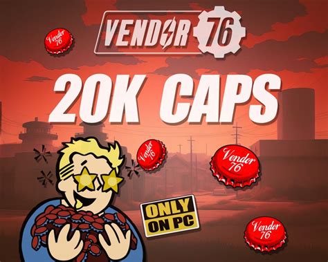 20k Caps 20 000 Bottle Caps Fallout 76 PC FO76 Fast Delivery Etsy