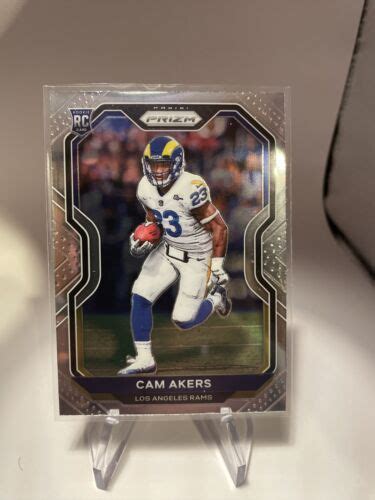 2020 Panini Prizm Cam Akers Base RC 376 Los Angeles Rams Rookie EBay