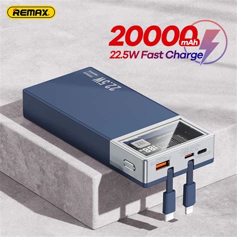 Remax 22 5W G Bankas 20000mAh H Zl Arj Harici Pil Ta Nabilir PD20W