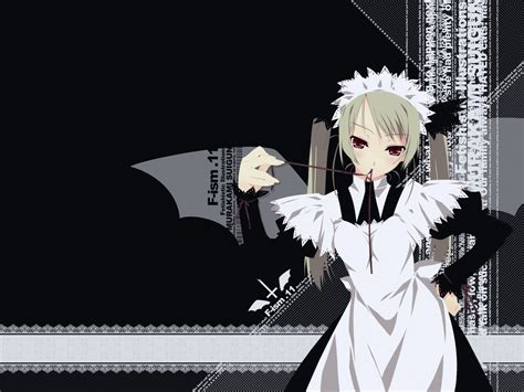 Wallpaper Illustration Monochrome Anime Wings Cartoon Maid