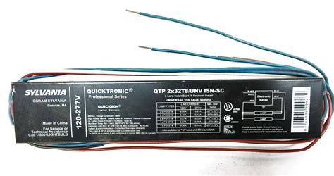 Sylvania Quicktronic Ballast 120 277v [lot Of 3] Nos