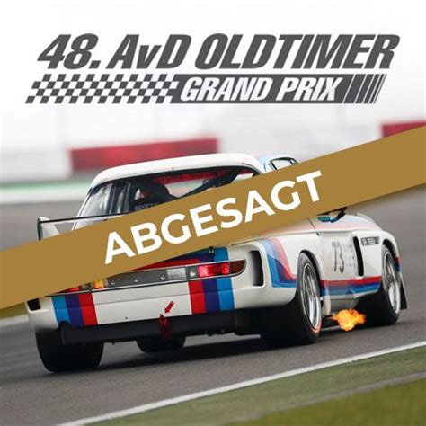 ABGESAGT AUGUST 49 AvD OLDTIMER GRAND PRIX NÜRBURGRING