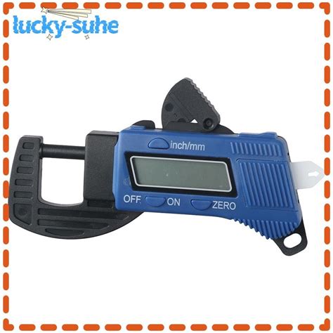 Lucky Suhe Pc Pcs Digital Display Measuring Tool Blue Inch