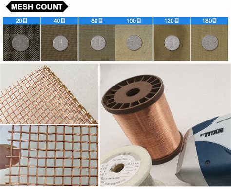 Emf Protection Rf Shielding Room Pure Copper Woven Wire Mesh