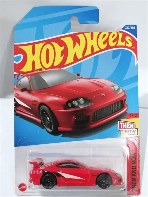 Hot Wheels 2022 Then And Now Toyota Supra Renaissance Red Hobbies