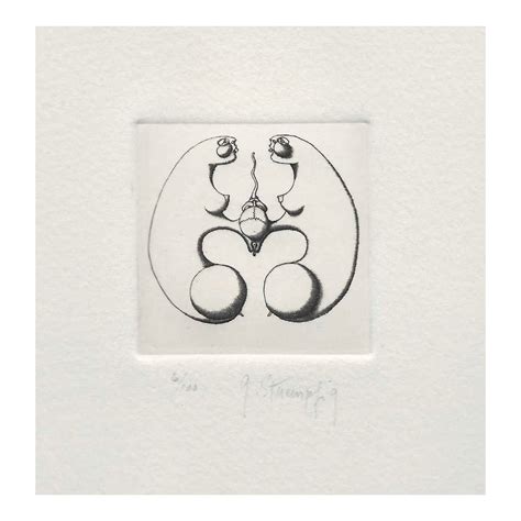 George Stuempfig Succubus Etching Chairish