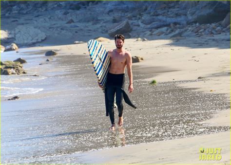 Andrew Garfield Strips Off His Wetsuit After Surfing In Malibu Photo