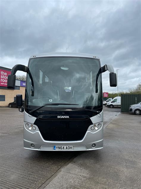 2014 SCANIA K400 OMNIEXPRESS 63 SEAT EXEC EURO 5 Hills Coaches