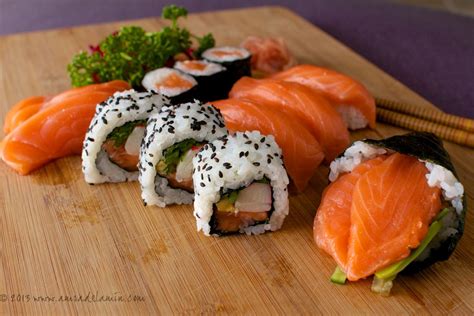 Sashimi Nigiri Hosomaki Sashimi Nigiri Japanese Food Ethnic