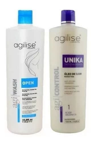 Progressiva Agilise Unika Sem Formol Shampoo Open Brinde