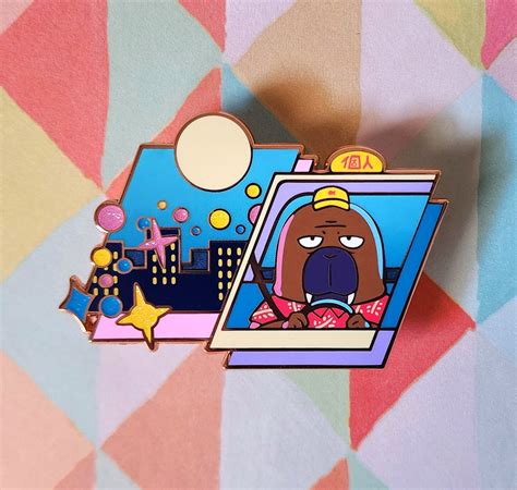Odd Taxi Odokawa Enamel Pin - Etsy