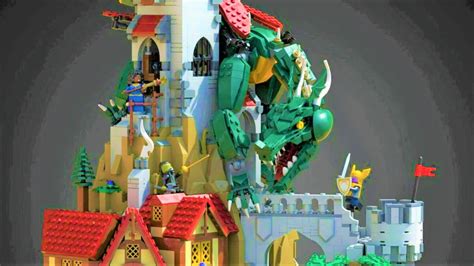 Fan Dragon’s Keep design to become an official DnD LEGO kit