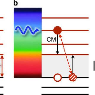 A Fluorescence Intensity Of A Single Cdse Cds Nc On A Glass Coverslip