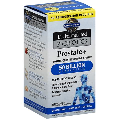 Garden Of Life Dr Formulated Probiotics Prostate Vegetarian Capsules Shop Superlo Foods